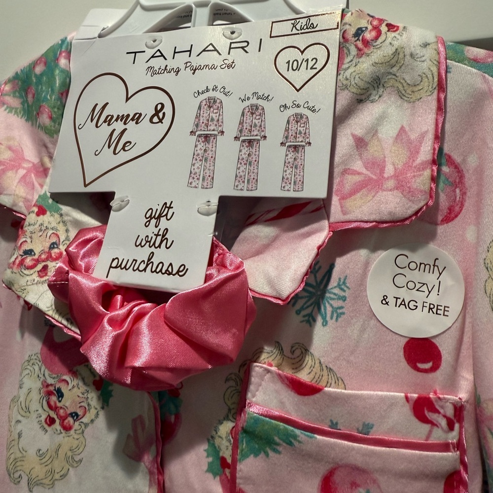 Tahari Mama and Me Matching Pajamas - size kids 10/12